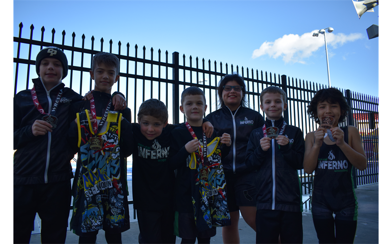 a few medals earned after a long day