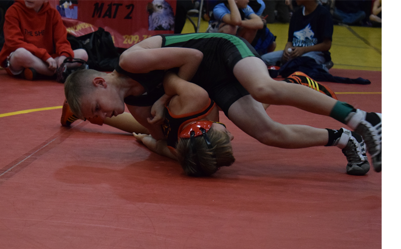 an Inferno pinning combination hard at work